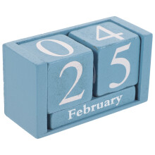 2Stk. Schreibtischblock Kalender Dekorativer Desktop Bürokalender