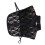 Mujer Cuello Postizo De Encaje Floral Corta (Negro) 3