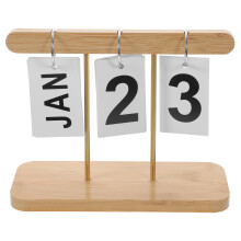 1Creatieve Desk Kalender Khaki Kleur Multifunctioneel Decor