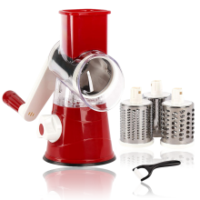Multifunktionaler Mandolinenhobel für Käse, Gemüse, Obst und Nüsse, hocheffizientes Reiben mit ergonomischem Design (3-in-1-Effizienz)