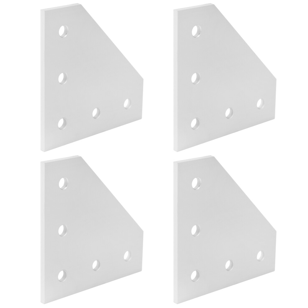 Sturdy 3030L Aluminum 5-Hole Joining Plates For Cnc & Frame Structures 9411359869292