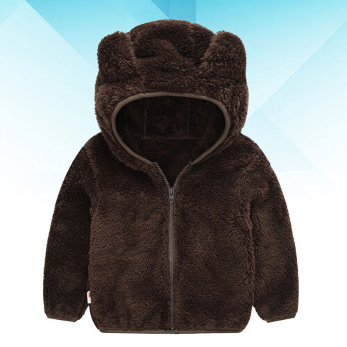 Manteau En Bébé Ours À Hiver Café 110 1