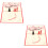 4 Pièces Carte Fleurs 3D Amour Anniversaire Pour Épouse 8