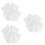 6 Pezzi Maniche Rimovibili in Tulle per Sposa 9