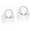 Fascia 2 Pezzi Copricapo per Sposa Mascherato 6