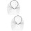 Fascia 2 Pezzi Copricapo per Sposa Mascherato 9