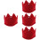 4 Pezzi Cappello A Per Compleanno 8