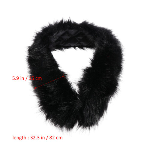 Sciarpa 82 Cm Con Cappuccio In Sintetica 1
