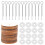 20 Pezzi Per Articolazioni , Bullone Legno 40 Mm 1