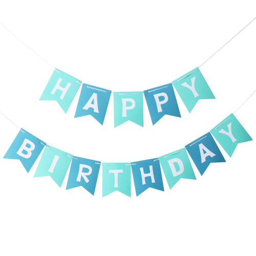 2Pz Bandiere Per Festeggiamenti Compleanno