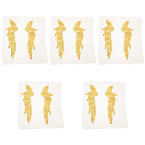 5Paia Applique Per Patch Cucito 2