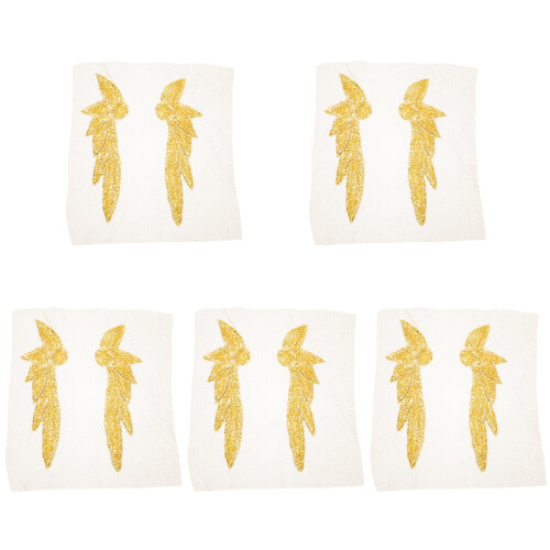 5Paia Applique Per Patch Cucito 1