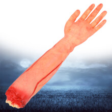Lebensechte abgetrennte Hand Requisite für gruselige Halloween- und Spukhausdekoration