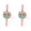2Pcs Pulseira De Com Unicórnio Para Moedas Infantil 4