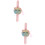 2Pcs Pulseira De Com Unicórnio Para Moedas Infantil 9