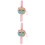 2Pcs Pulseira De Com Unicórnio Para Moedas Infantil 7