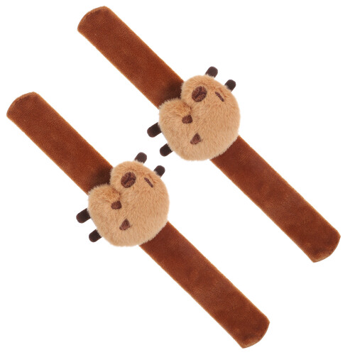 2 Unidades Pulseira De Pelúcia Com Para Crianças 1