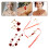 1 Set Damen Schmuck Mit Halskette Armband Ohrringe 7