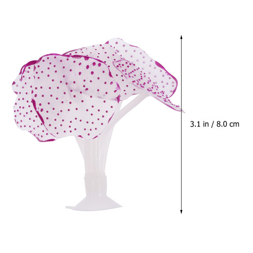 Planta Artificial Para Com Coral Simulado E - 1