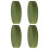 4Pcs Acessórios De Plástico Para Arranjo De Flores De 4