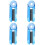 4Pcs Escova Multi-Funcional Para De E Garrafas 7