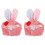 2 Pcs Chapéu De Orelhas De Coelho Leve Para Cães 4