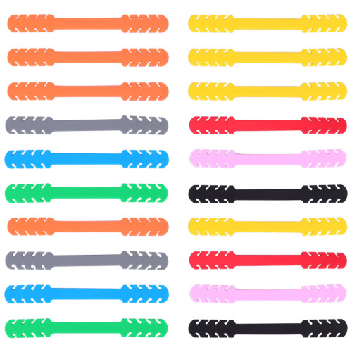 20 Unidades Extensão Para Máscara Com Fivela Ajustável De Silicone