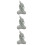 3Pcs Estátua De Para , Mini , Decoração Subaquática 10