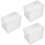 3Pcs Pequeno Sem Para Betta Quadrado Tigela 8