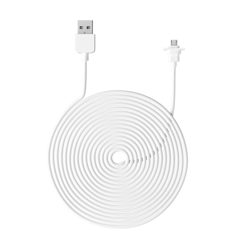 9M Outdoor Charging Cable For Eufycam 2C & 2C Pro Waterproof White 7891359872225