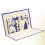 2St 3D Vaderdag Greetkaart Beige Creatief Design 8