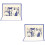 2St 3D Vaderdag Greetkaart Beige Creatief Design 6