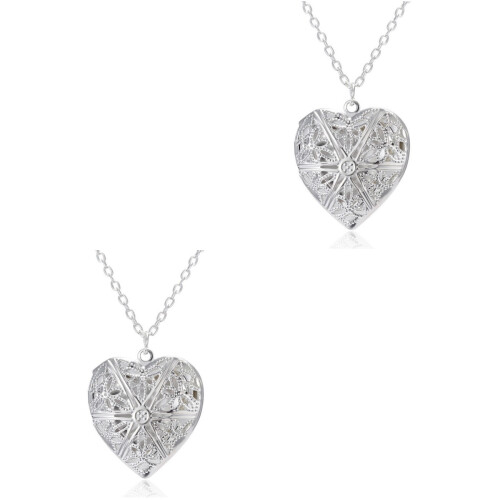 2St Creatieve Hanger Ketting Foto Frame Stijlvol 2