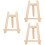 3St Handgemaakte Khaki Easel Foto Frame Bracket Display 6