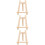 3St Handgemaakte Khaki Easel Foto Frame Bracket Display 8