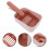 1Set Kattenbakkie Schep Roze Lichtgewicht Hips Poepfilter 2
