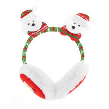 3St Winter Oorkapjes Warm, Duurzaam En Met Kerstdesigns
