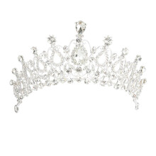 2Stk Haarspangen Silber Braut Haarschmuck Hochzeit