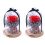 2Stk Rote Rosendome Mit Abdeckung Romantisches Geschenk Set 2