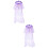 2Stk Schleier Tüll Accessoire 7