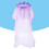2Stk Schleier Tüll Accessoire 10