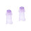 2Stk Schleier Tüll Accessoire 4