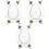 3Stk Eierform Silikonform Für Ostern & Partyspaß 3
