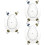 3Stk Eierform Silikonform Für Ostern & Partyspaß 6