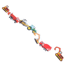 3Stk Mehrfarbiges Truck Party Banner, Papier, Langlebig,