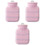 3Stk Silikon Pink Für Mit Schutz Strickbezug 3