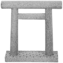 2Stück -Landschaft Torii- Mini Deko Aquarium