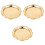 3Stk Servierplatte Elegant Für Speisen Snacks Schmuckdisplay 5
