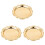 3Stk Servierplatte Elegant Für Speisen Snacks Schmuckdisplay 4