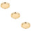 3Stk Servierplatte Elegant Für Speisen Snacks Schmuckdisplay 11